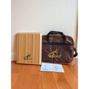 Gecko PAD-2 Compact Flat Cajon Drum Hand Wooden Musical Box Drum With Bag